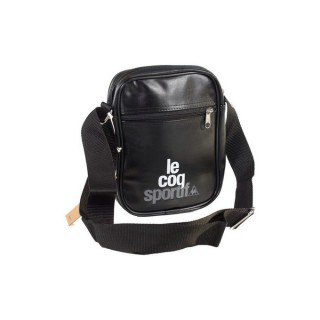 Le Coq Sportif Ligne Logo Small Item Noir - Sacs Pochettes / Sacoches En Soldes